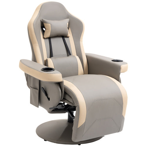 Executive Grey Recliner Armchair