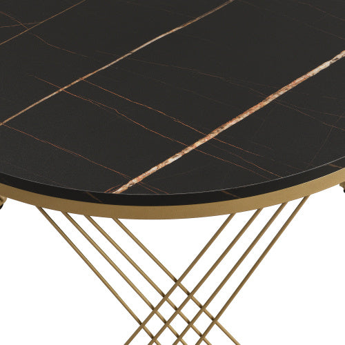 Modedevieco Nesting Coffee Table Set – Elegant Marble