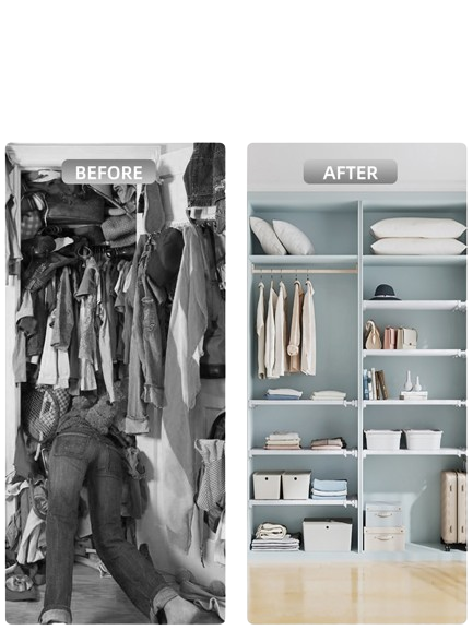 Shelves Closet Wardrobe Organisers