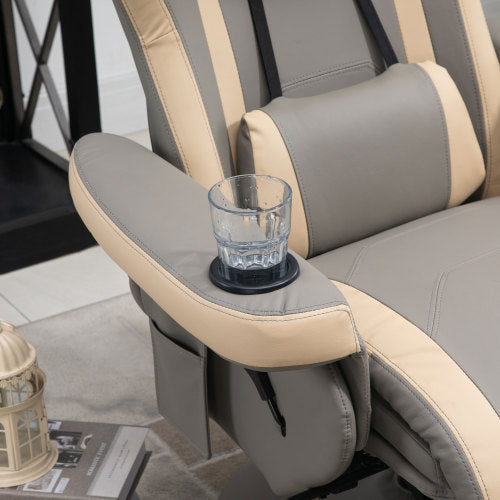 Executive Grey Recliner Armchair