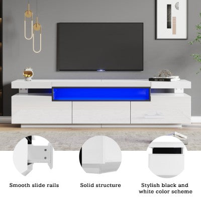 160cm TV Cabinet with Drawers and Storage
